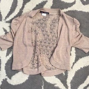 Beige dressy sweater